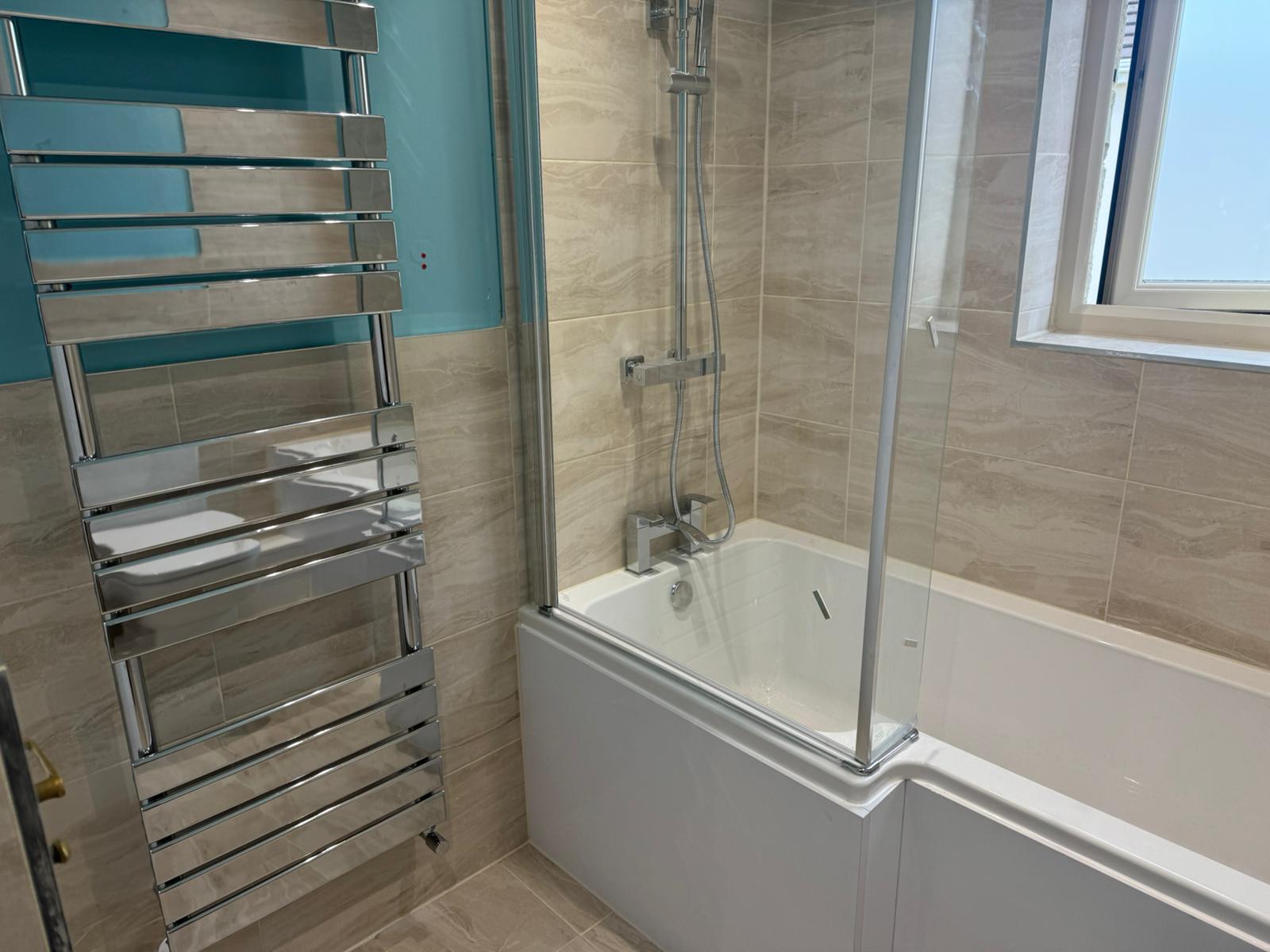 Shelley Bathroom Renovation project: New Bathroom Installation1